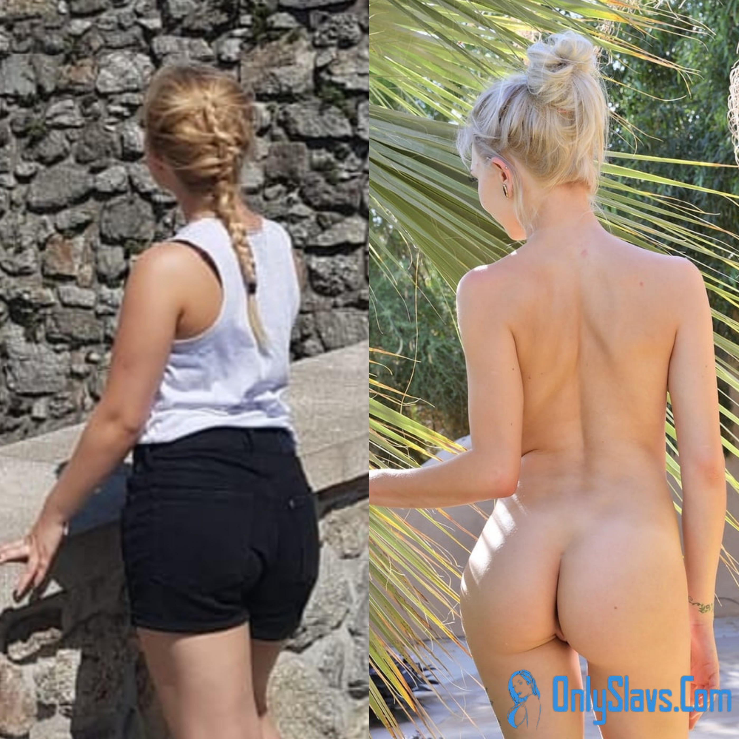 Hot Ukrainian and Russian Slavic Girls Dressed and Undressed