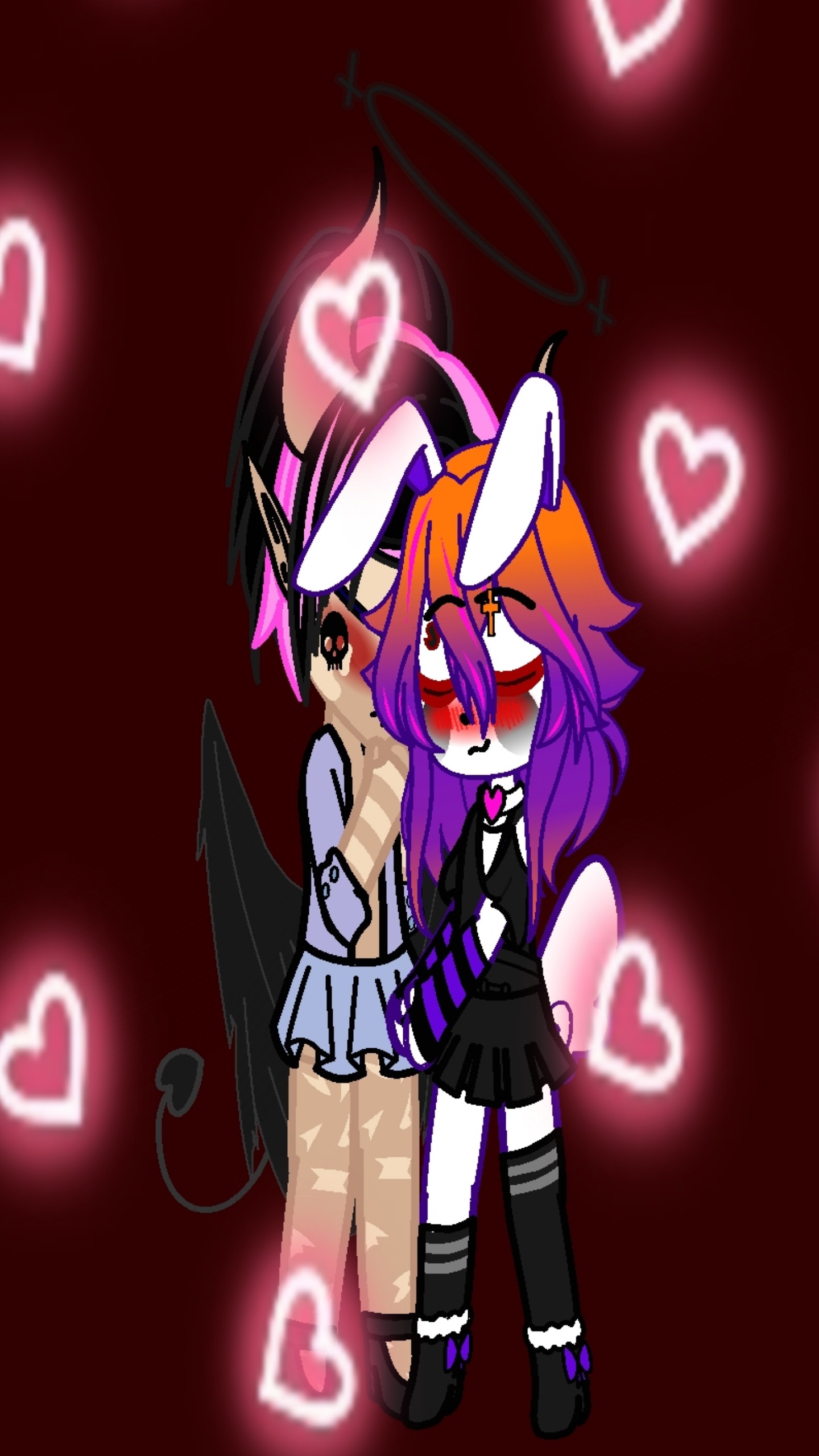 Vixen(Lol2730) protecting Me from my brothers + Snuggles