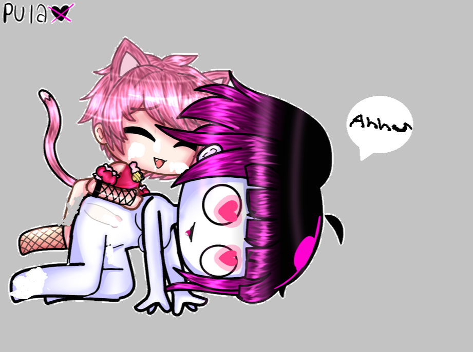 UwU cat fucks randow girl