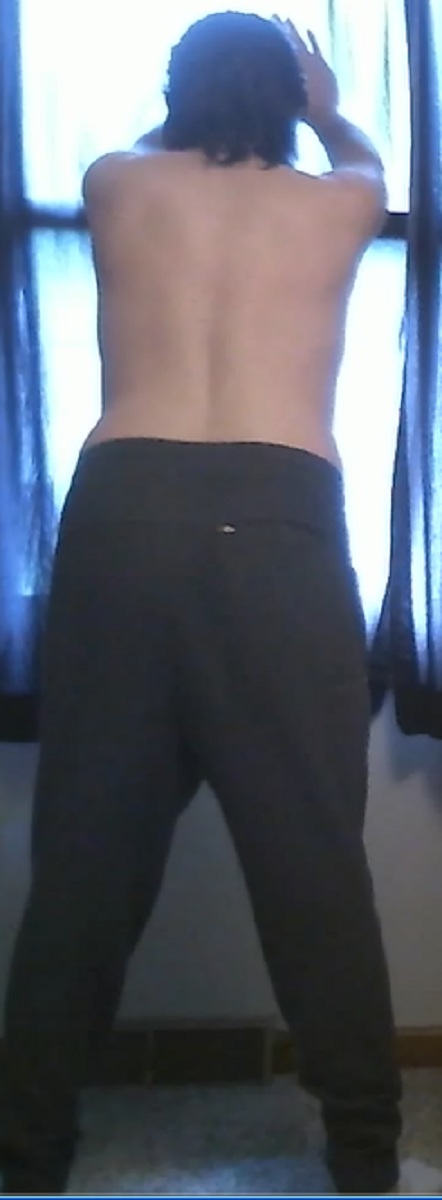 Webslut Blake Hill from Grand Rapids Michigan Body Writing