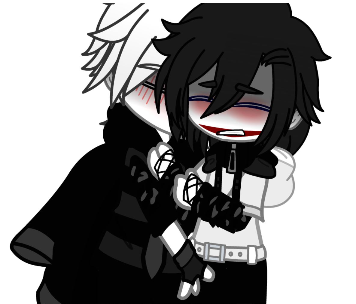 slenderman loves to touch jeff xd qwq