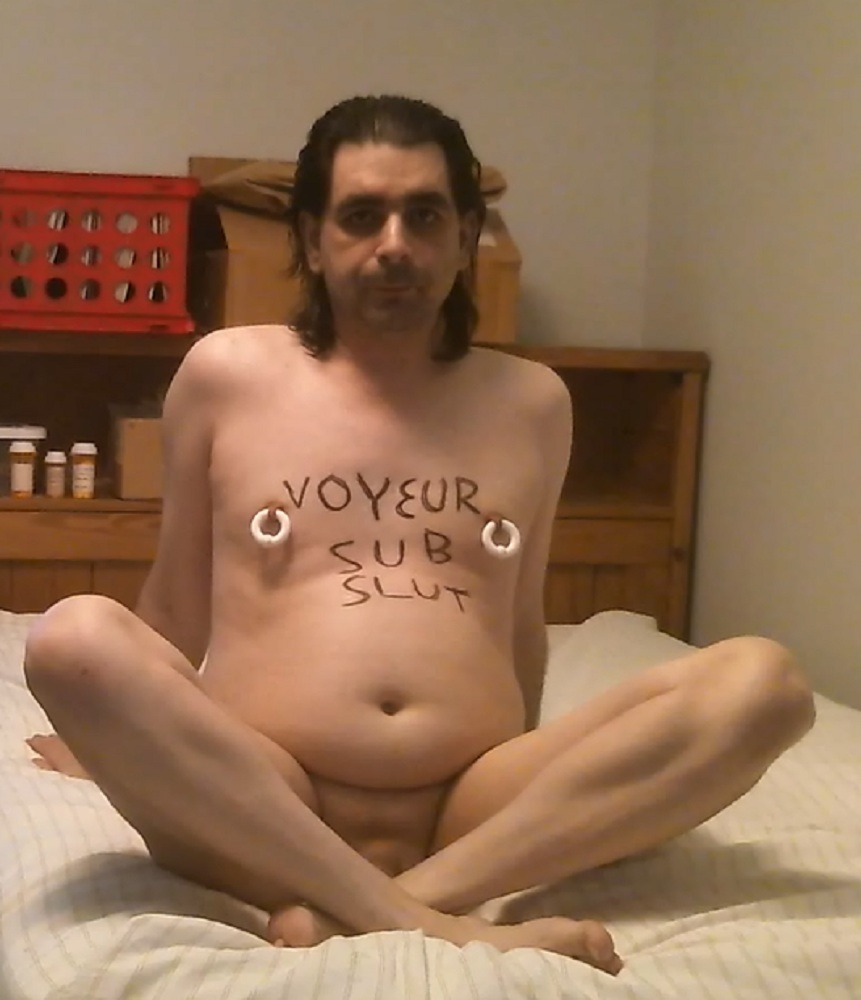 Webslut Blake Hill from Grand Rapids Michigan Body Writing 2