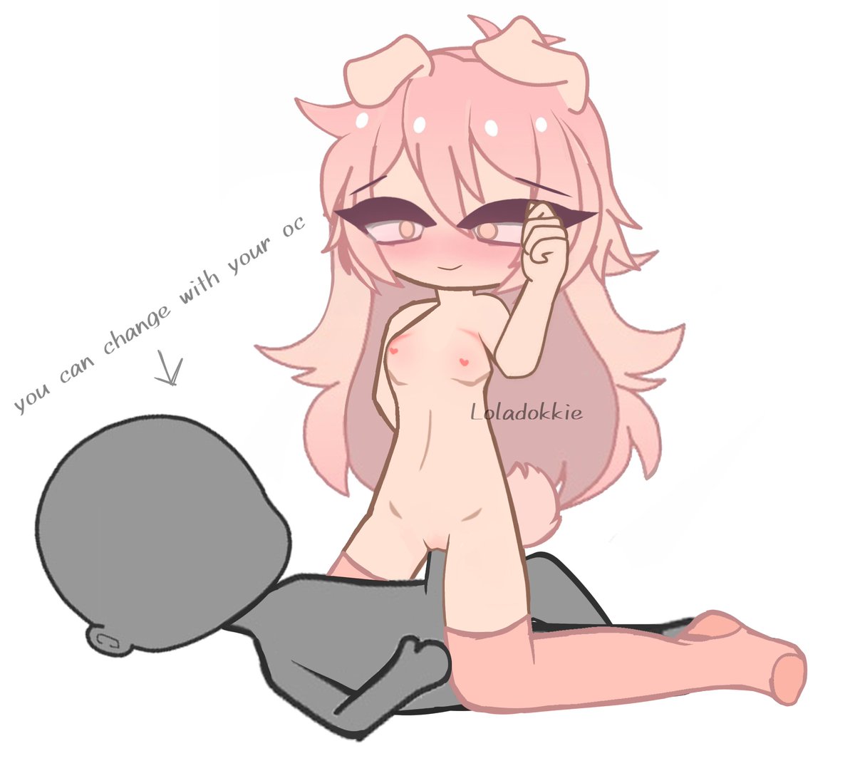 a cute hot bunny girl