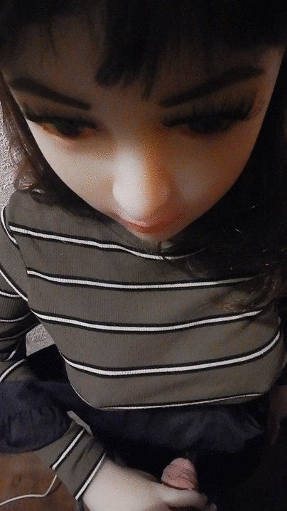 Nomi get hired as simple maid. But ... (GIFs)