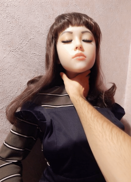 Nomi get hired as simple maid. But ... (GIFs)