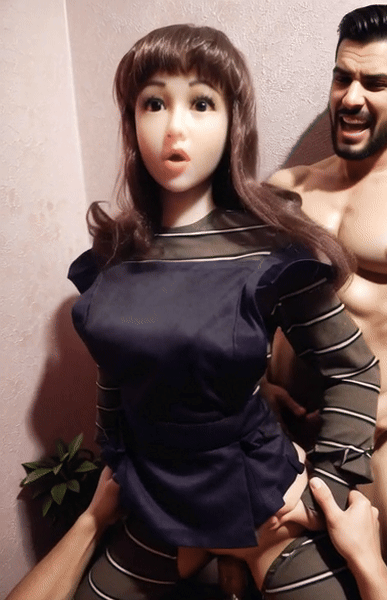 Nomi get hired as simple maid. But ... (GIFs)