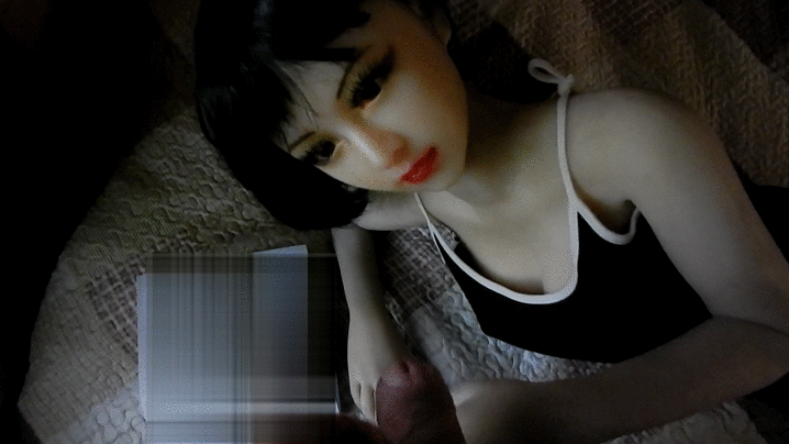 Brunette Nomi meets neighbor. (GIFs)