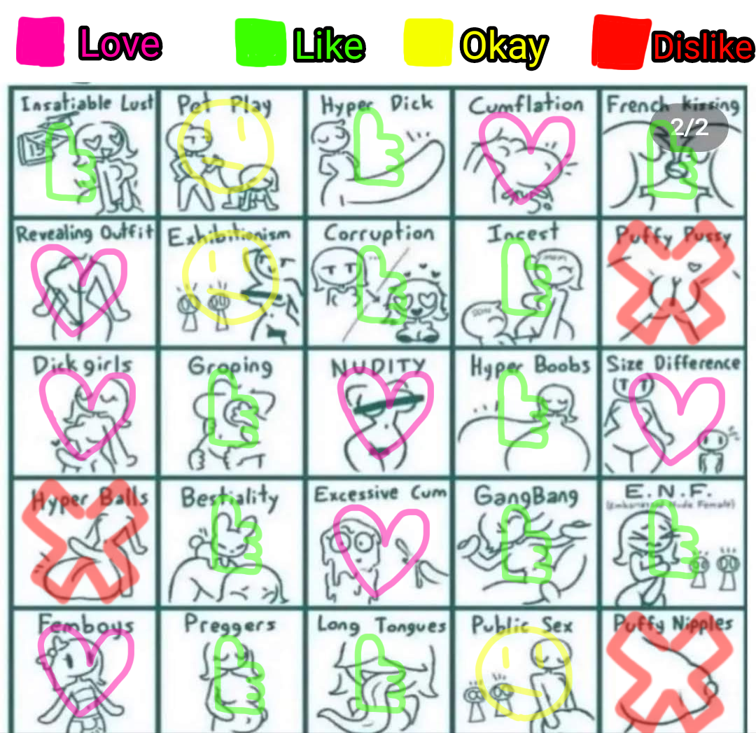 Here's my take on this bingo thing <3