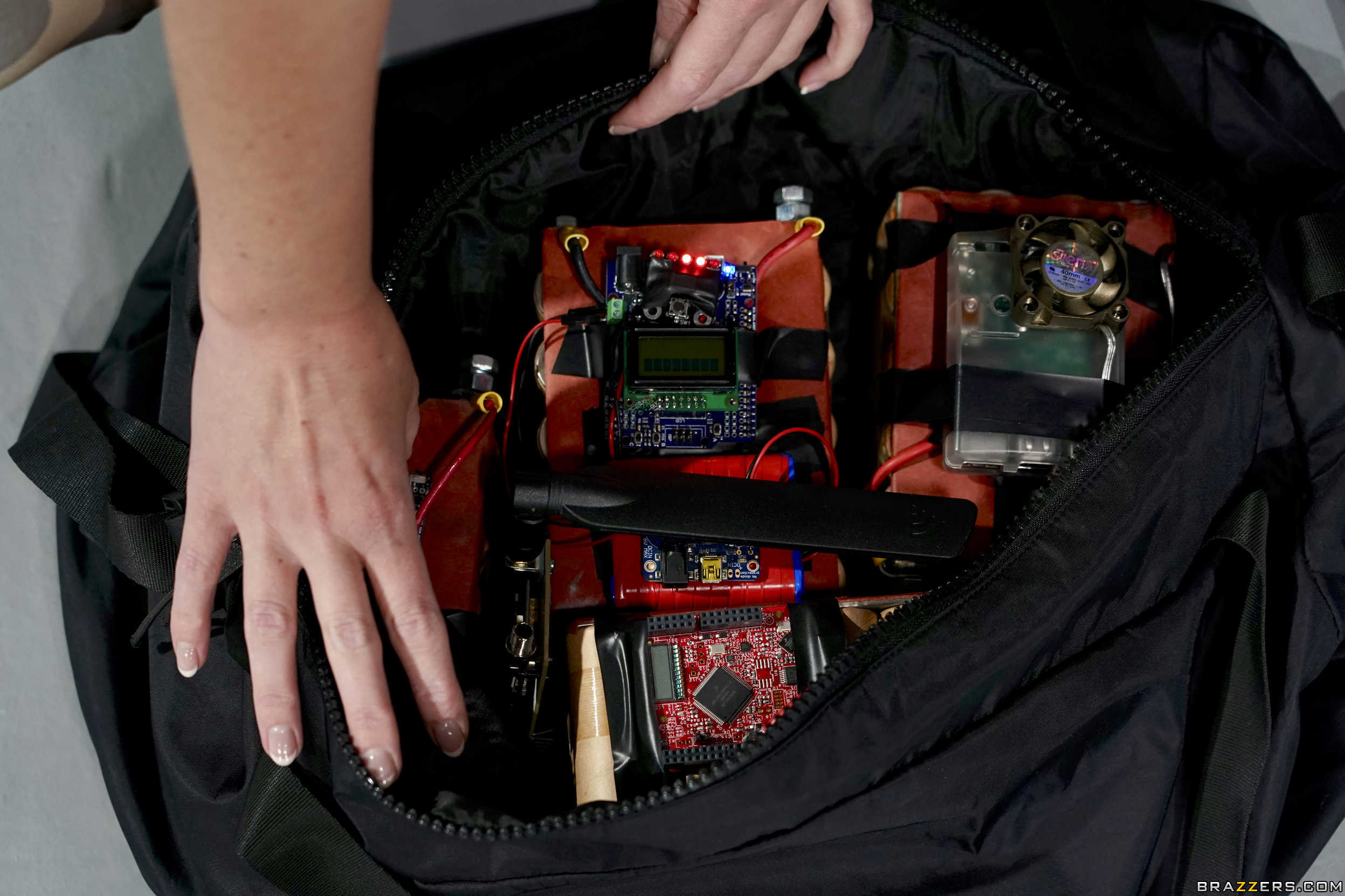 Brazzers Angela White, Romi Rain - Brazzibots_ Uprising Part