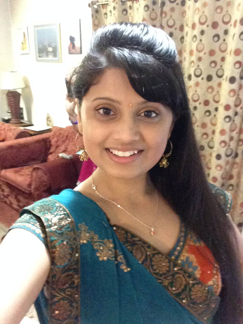 Desi girl swati in ethic wear