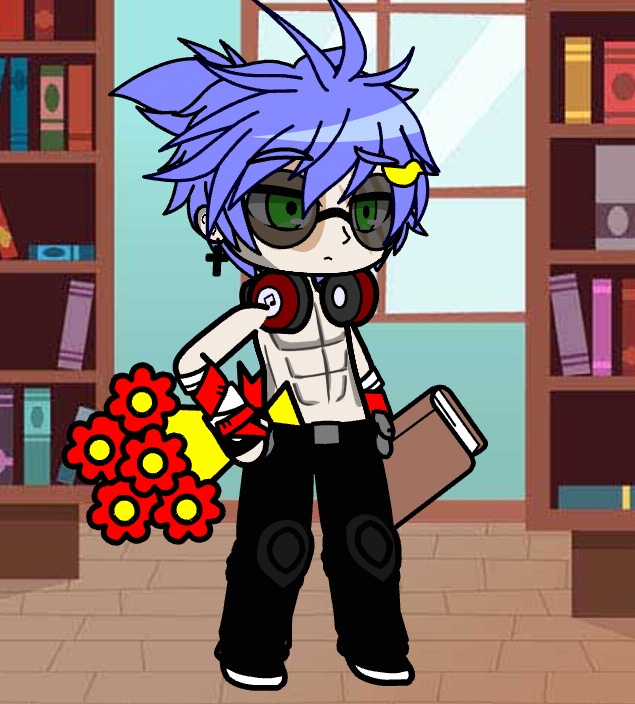 Me and flowers for you