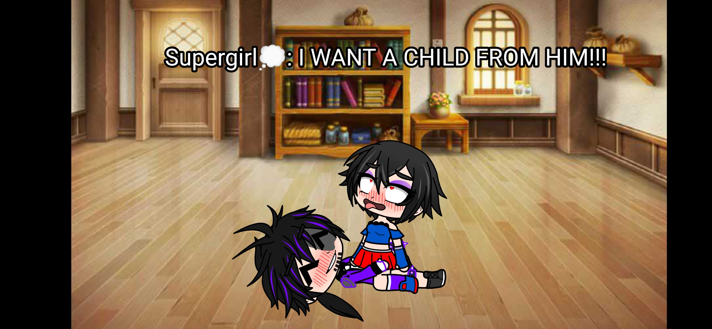 William Afton fuck Supergirl (Flash movie)