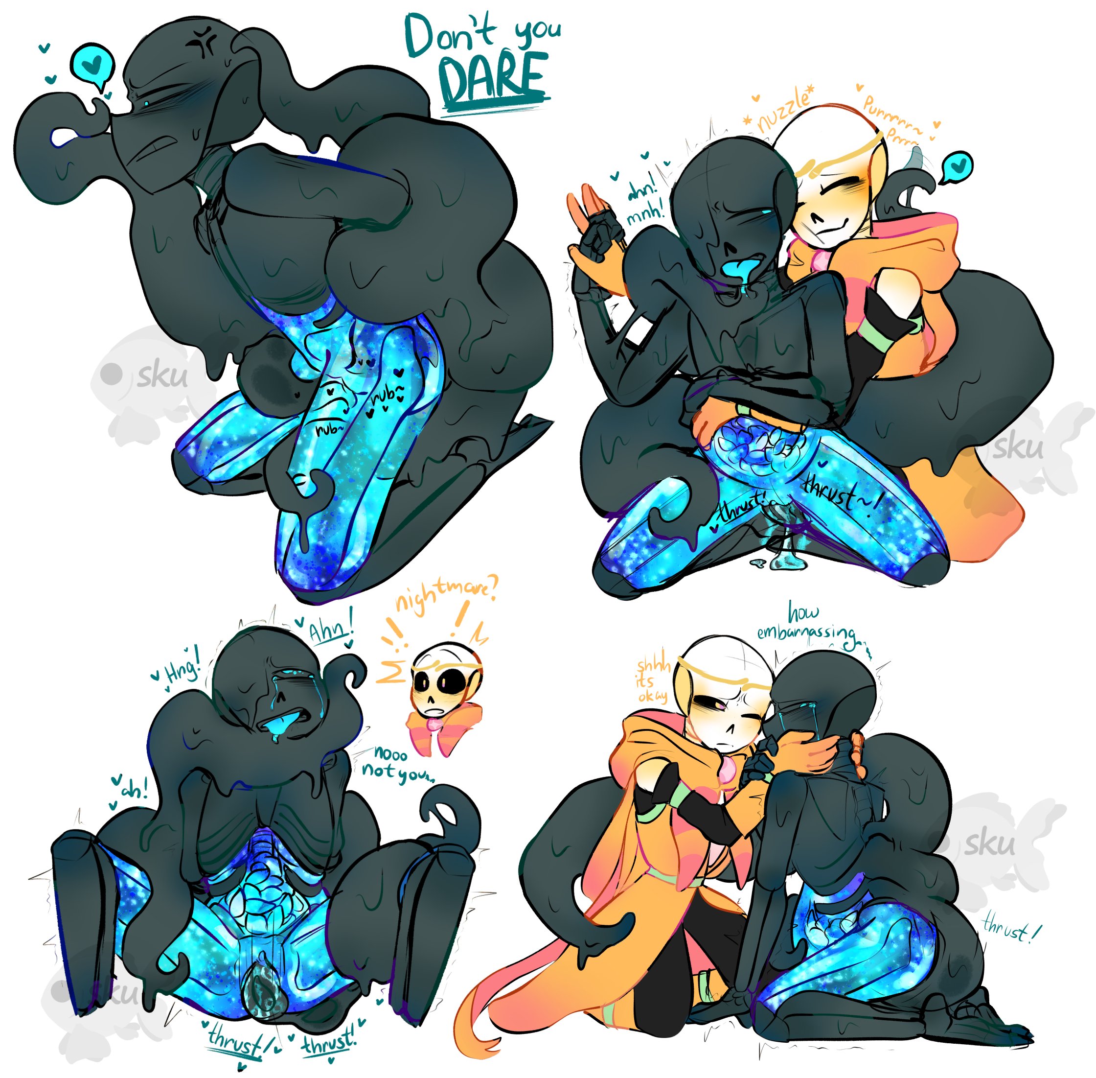 sans aus getting fucked