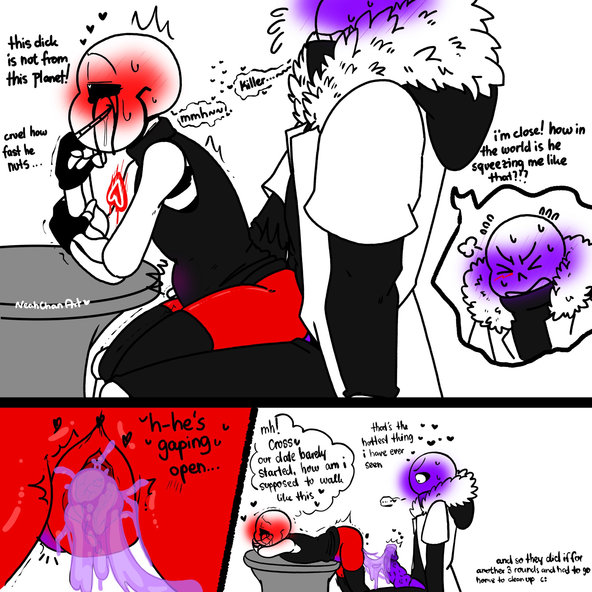 sans aus getting fucked