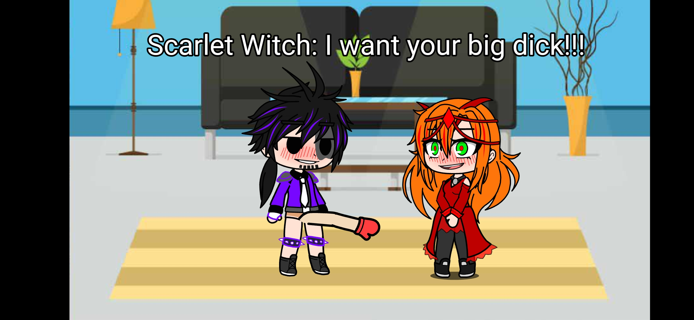 William Afton fuck Scarlet Witch(MCU)