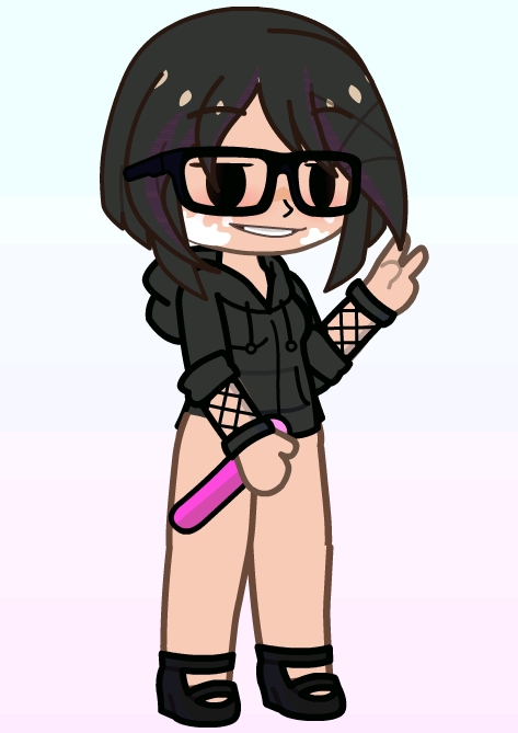 Muy oc female version in gacha life 2 7w7