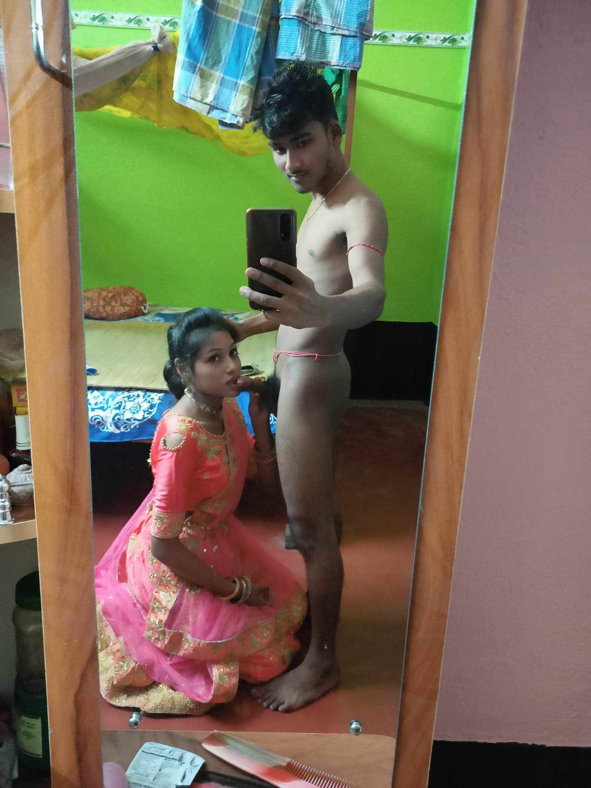 cute village girl showing nude