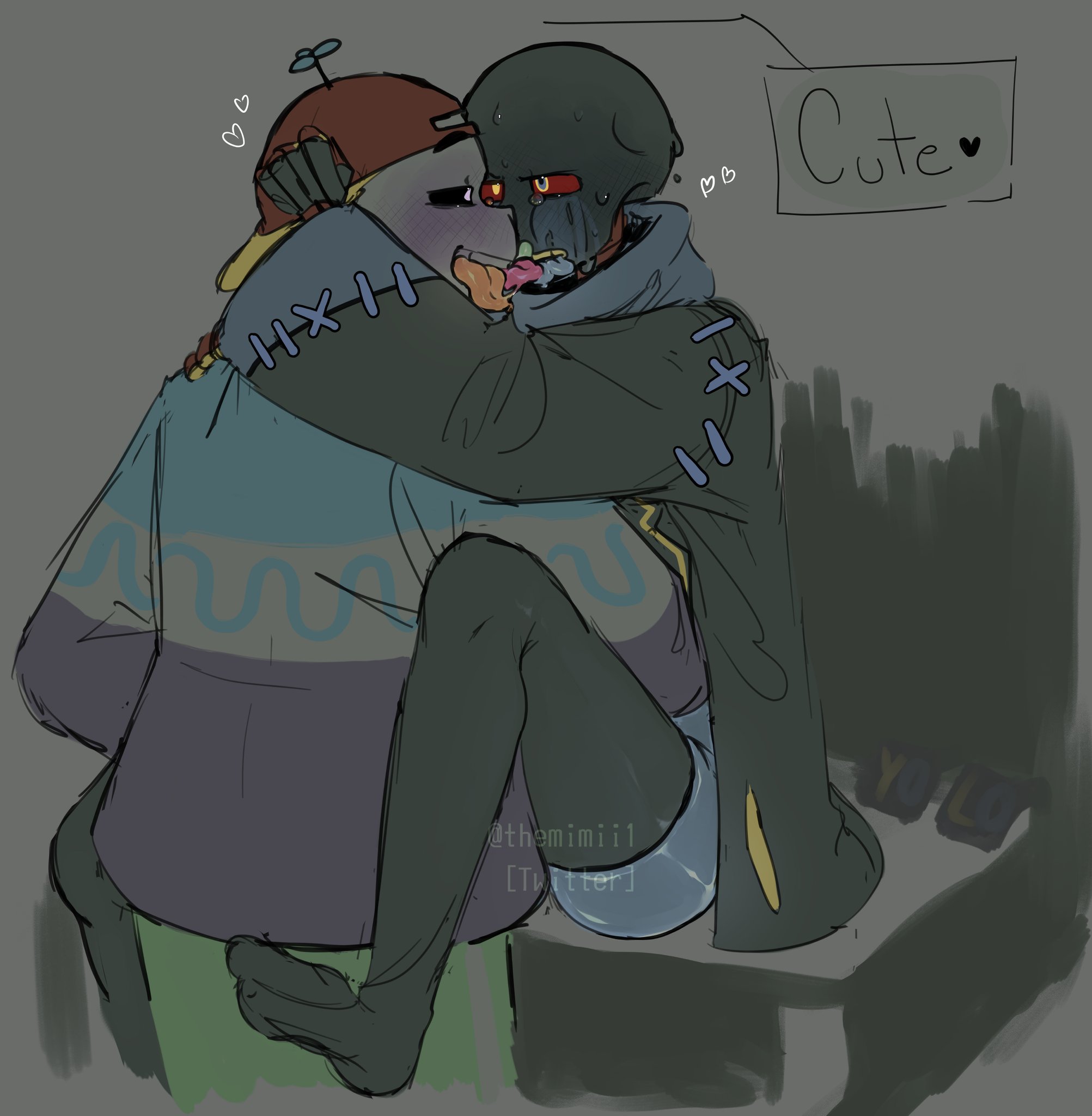 Au sans getting fucked part 2