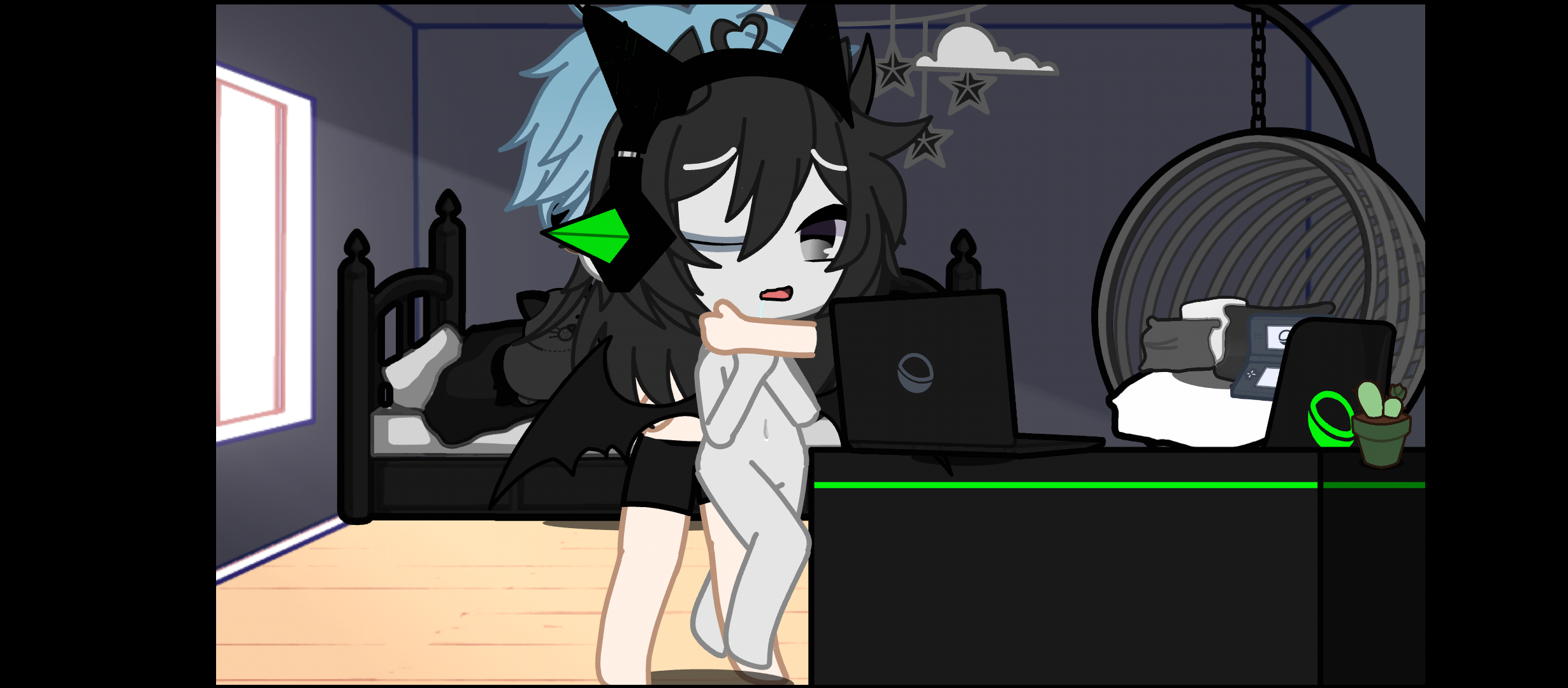 Umas coisinhas que fiz no gacha nebula <3 ( gacha sex )