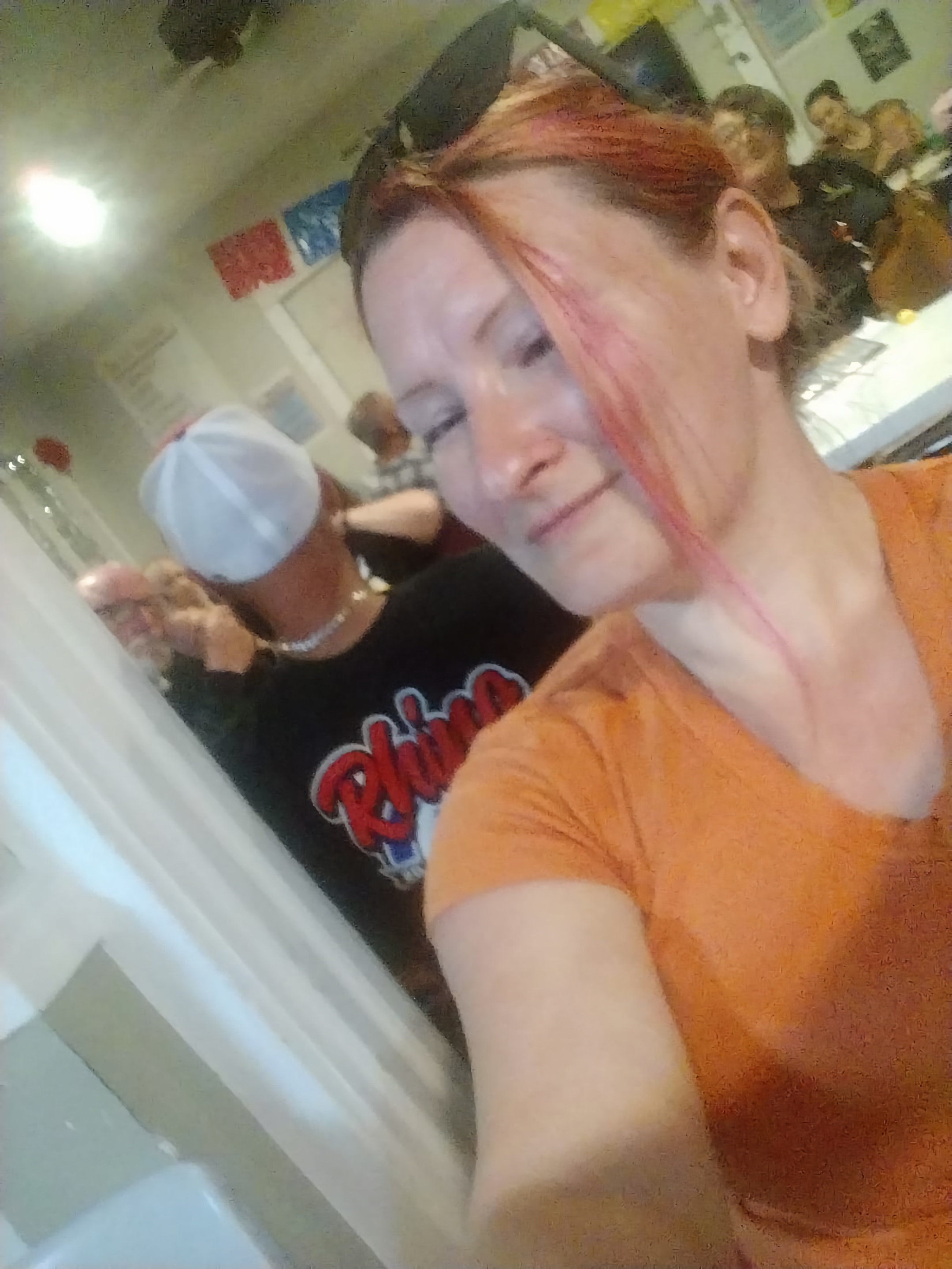 Brandy Slavsky naked in public