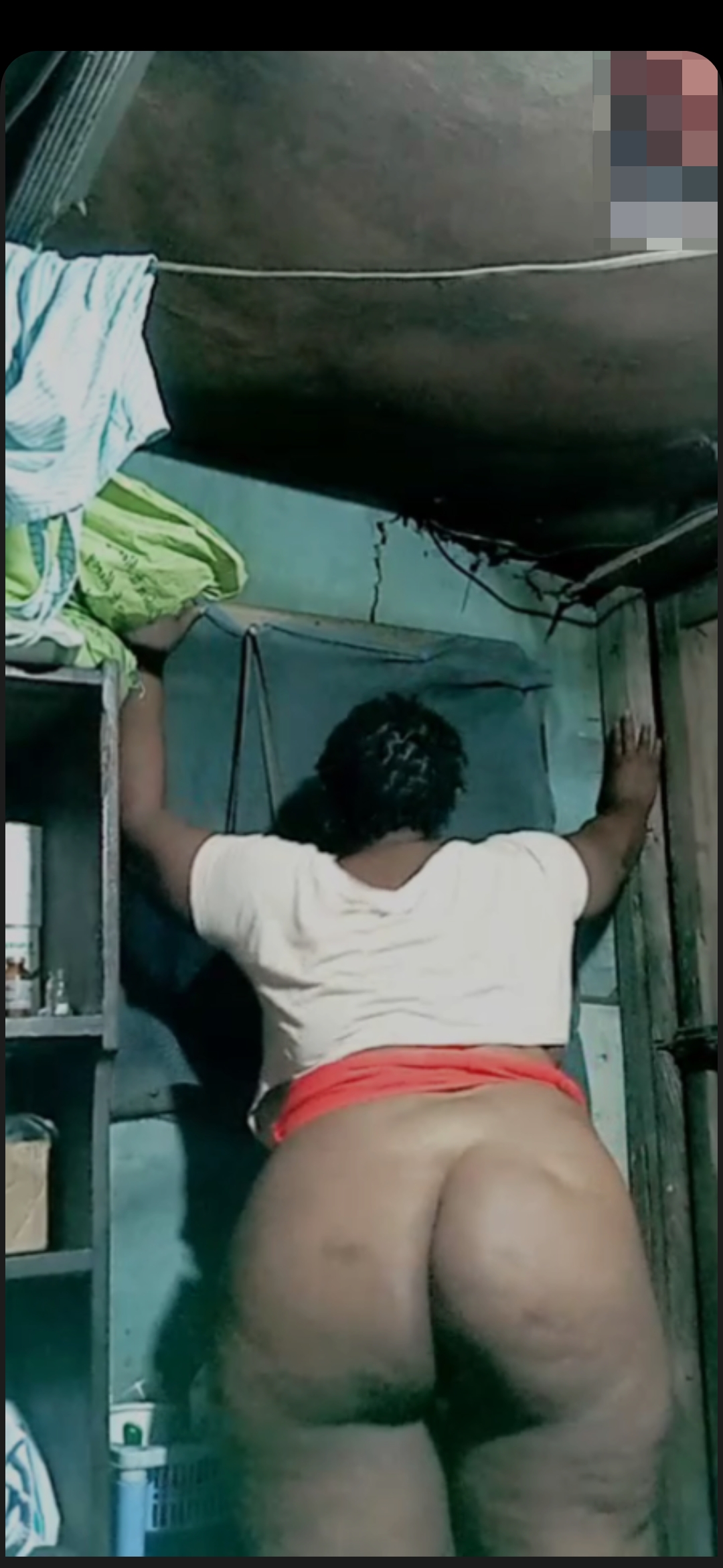 Nigerian Big Ass Milf Twerking On Video Call 4