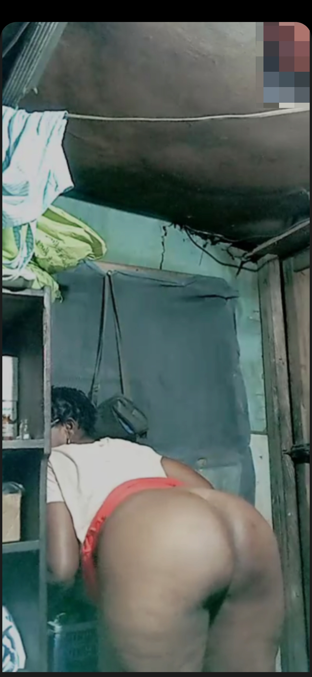 Nigerian Big Ass Milf Twerking On Video Call 4