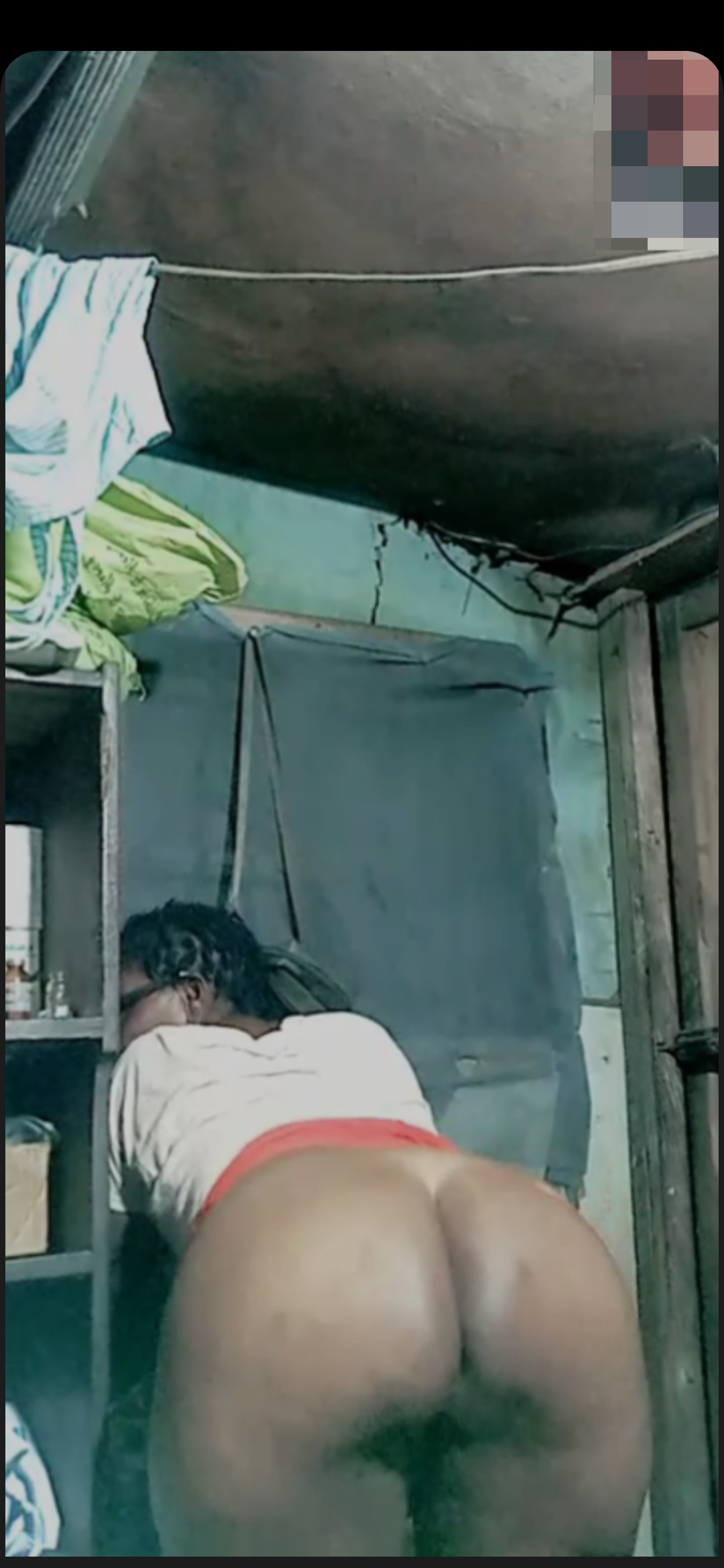 Nigerian Big Ass Milf Twerking On Video Call 4