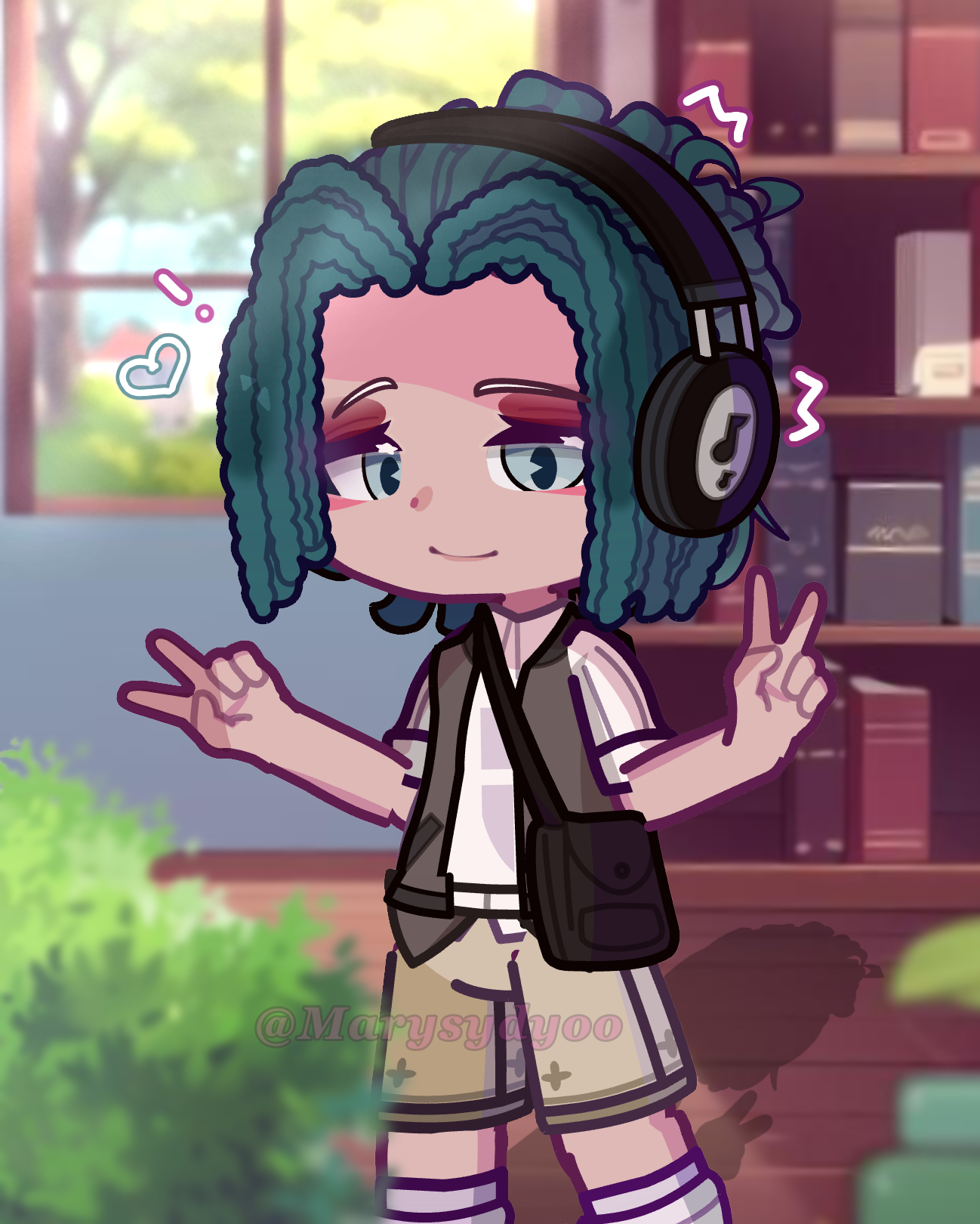 Silly character that I made in gl2 (sorry for being dead)