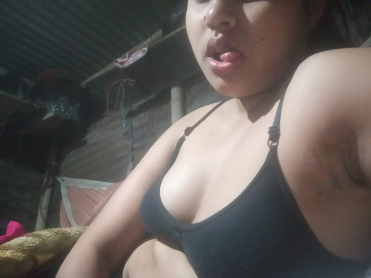 Sexy women nude front of camera