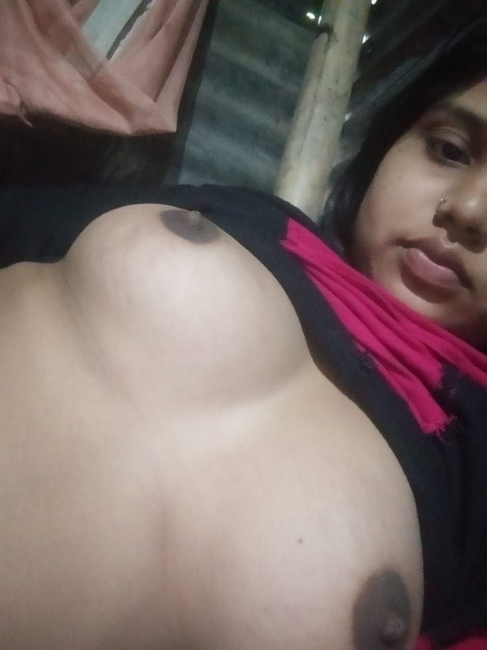 Sexy women nude front of camera