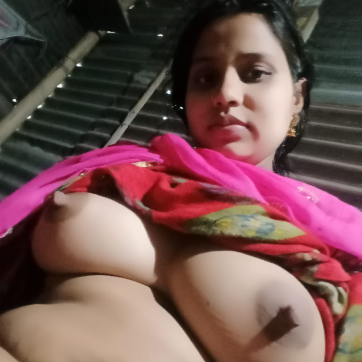 Sexy women nude front of camera