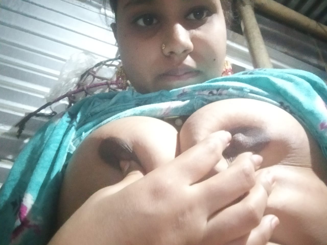 Sexy women nude front of camera