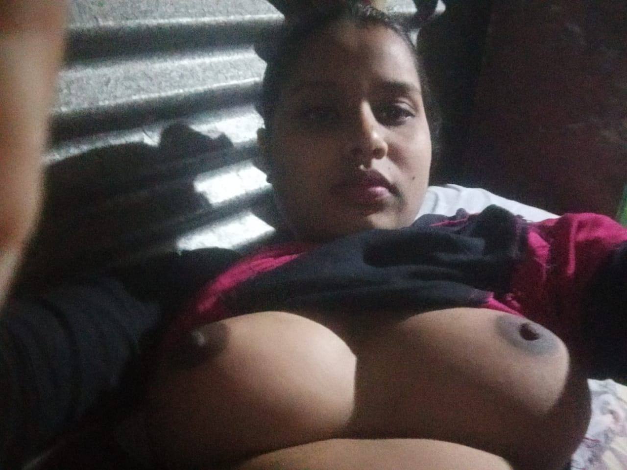 Sexy women nude front of camera