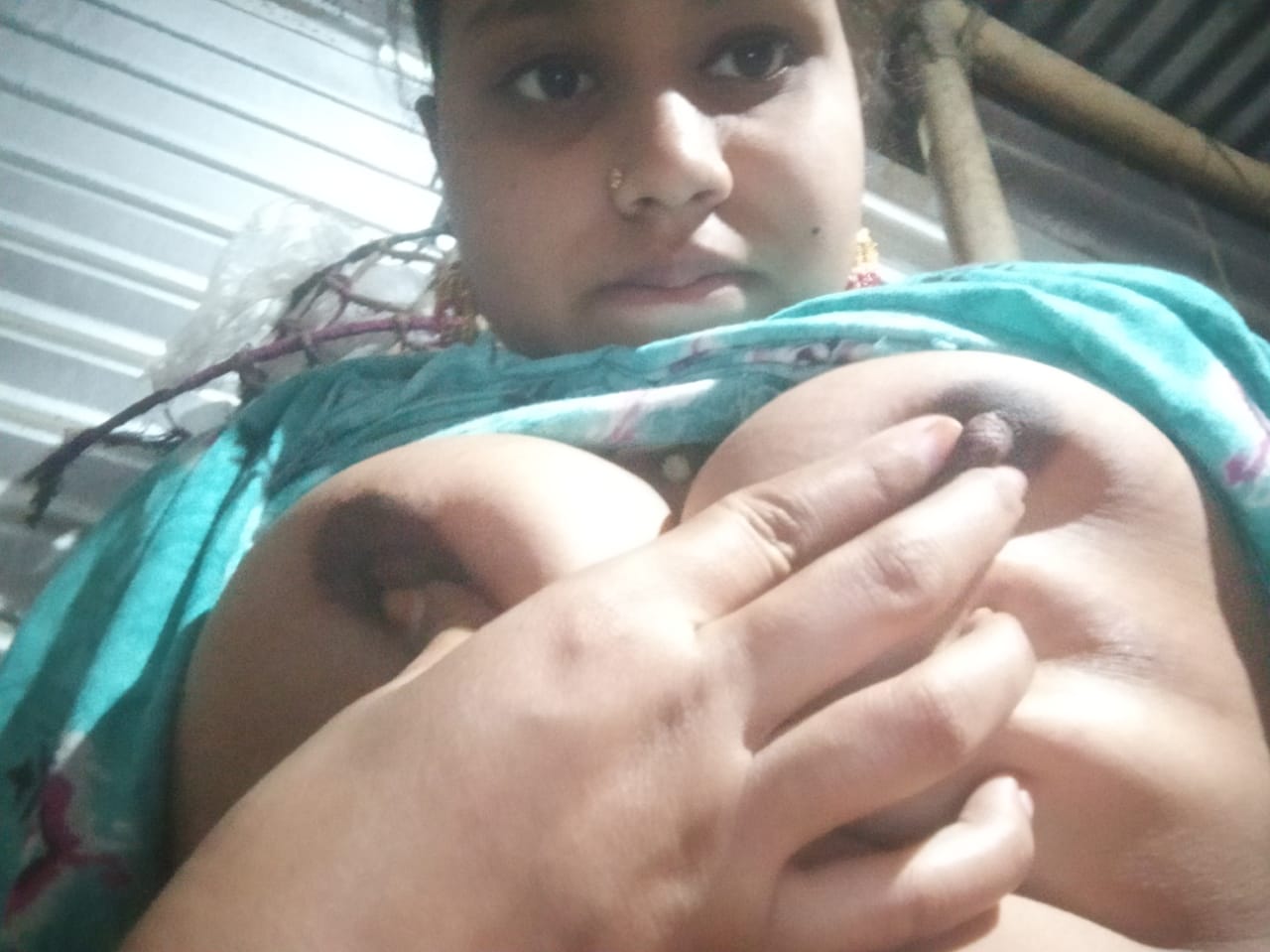 Sexy women nude front of camera