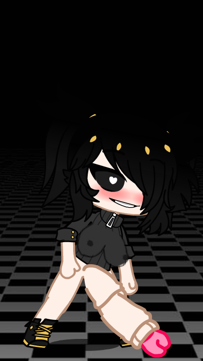 Cass with her huge cock out~