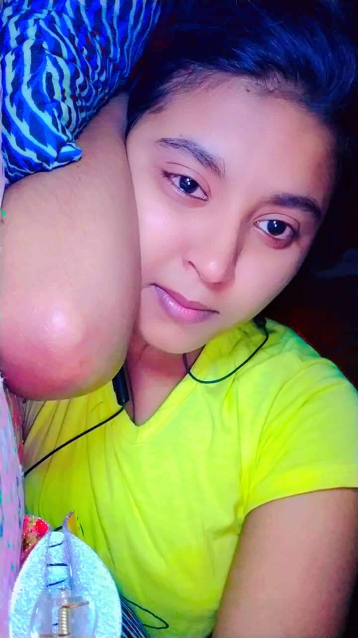 Sexy figure callage girl