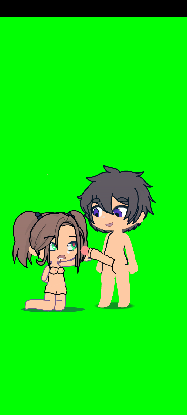 Elizabeth Afton worshipping William Afton's dick