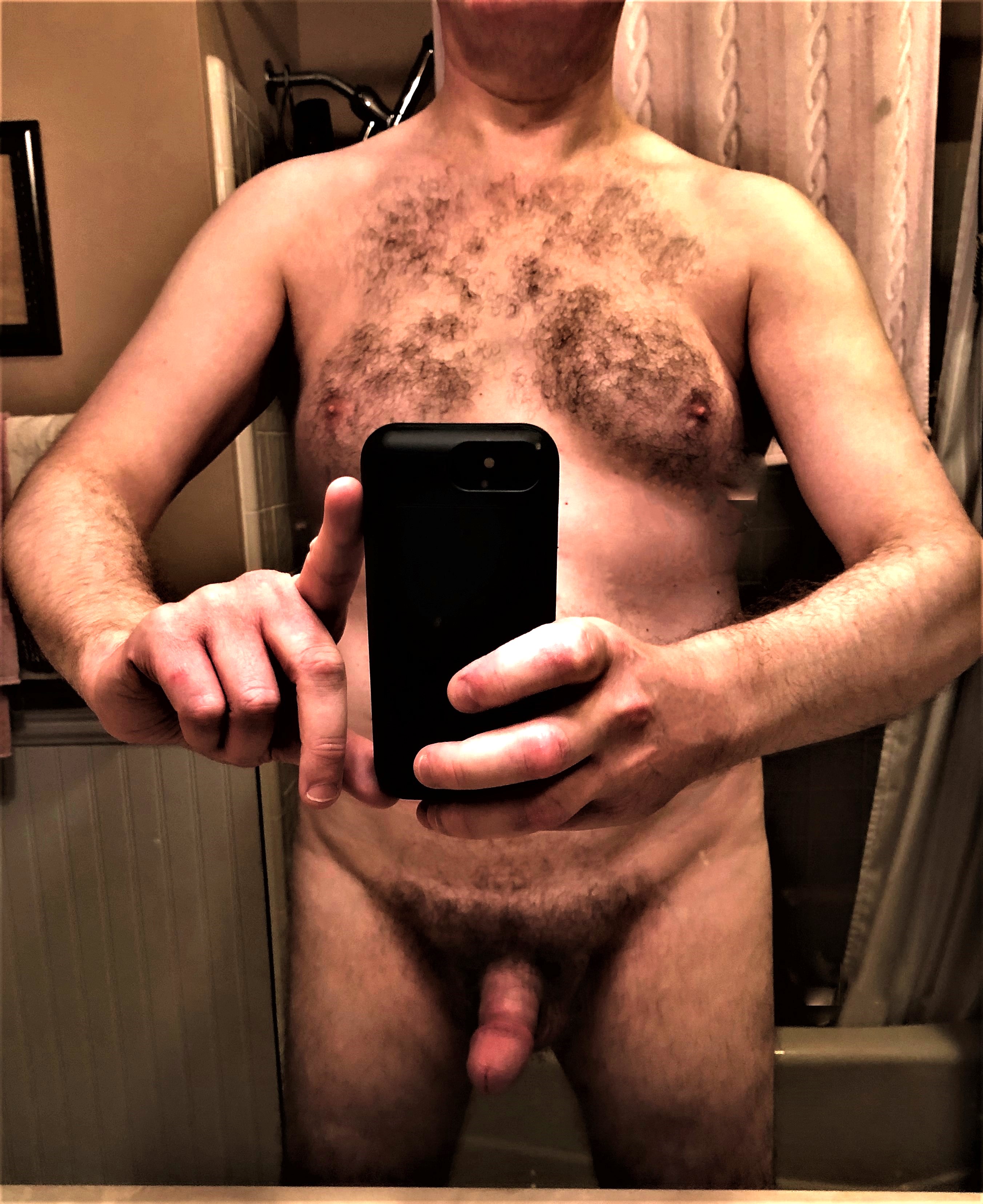 Nude Mirror Selfie
