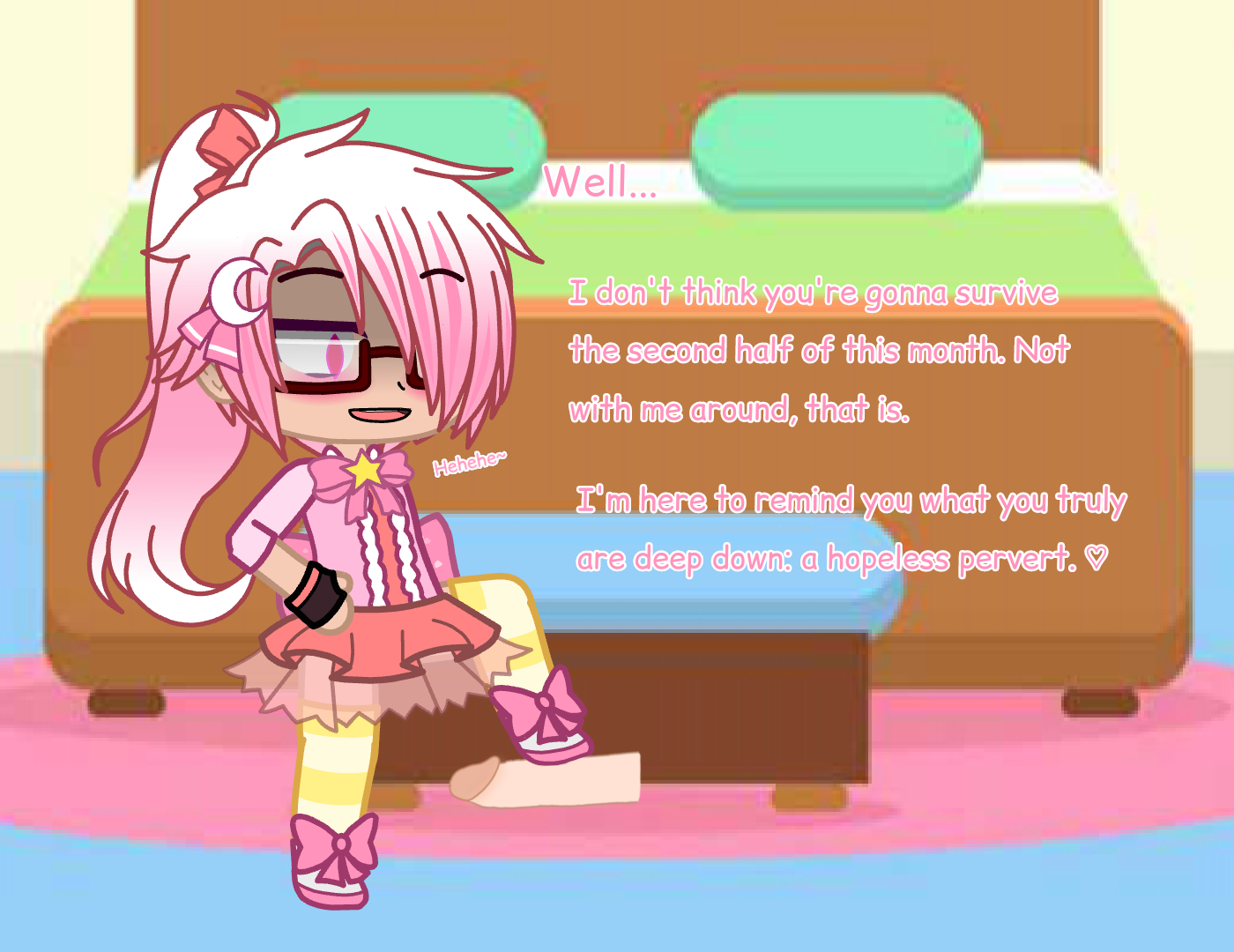 [Gacha 18+ Comic] No Nut November With Wanchi