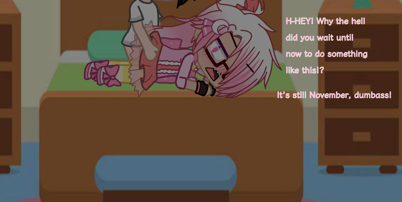 [Gacha 18+ Comic] No Nut November With Wanchi