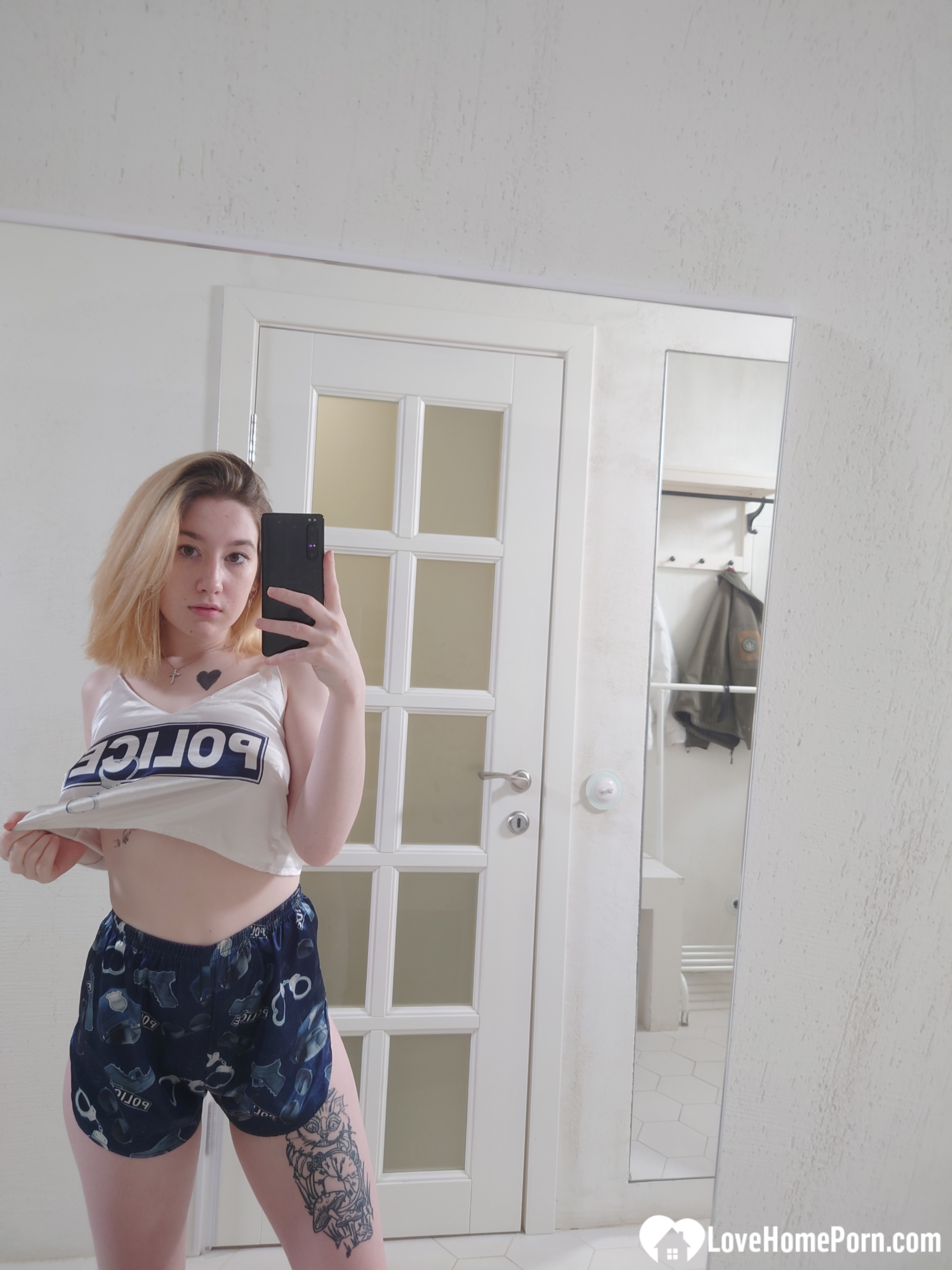 I love to play with my big tits