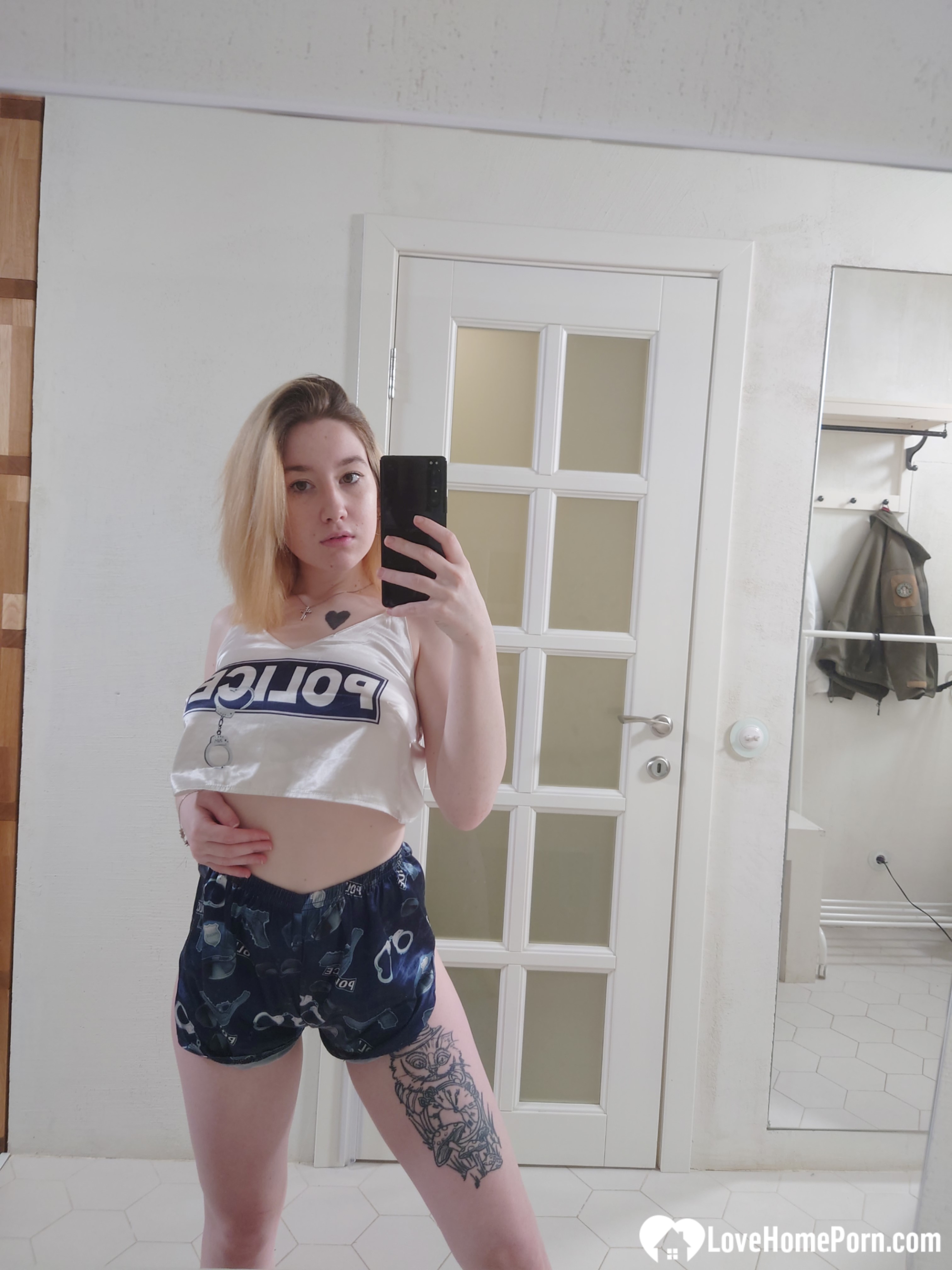 I love to play with my big tits