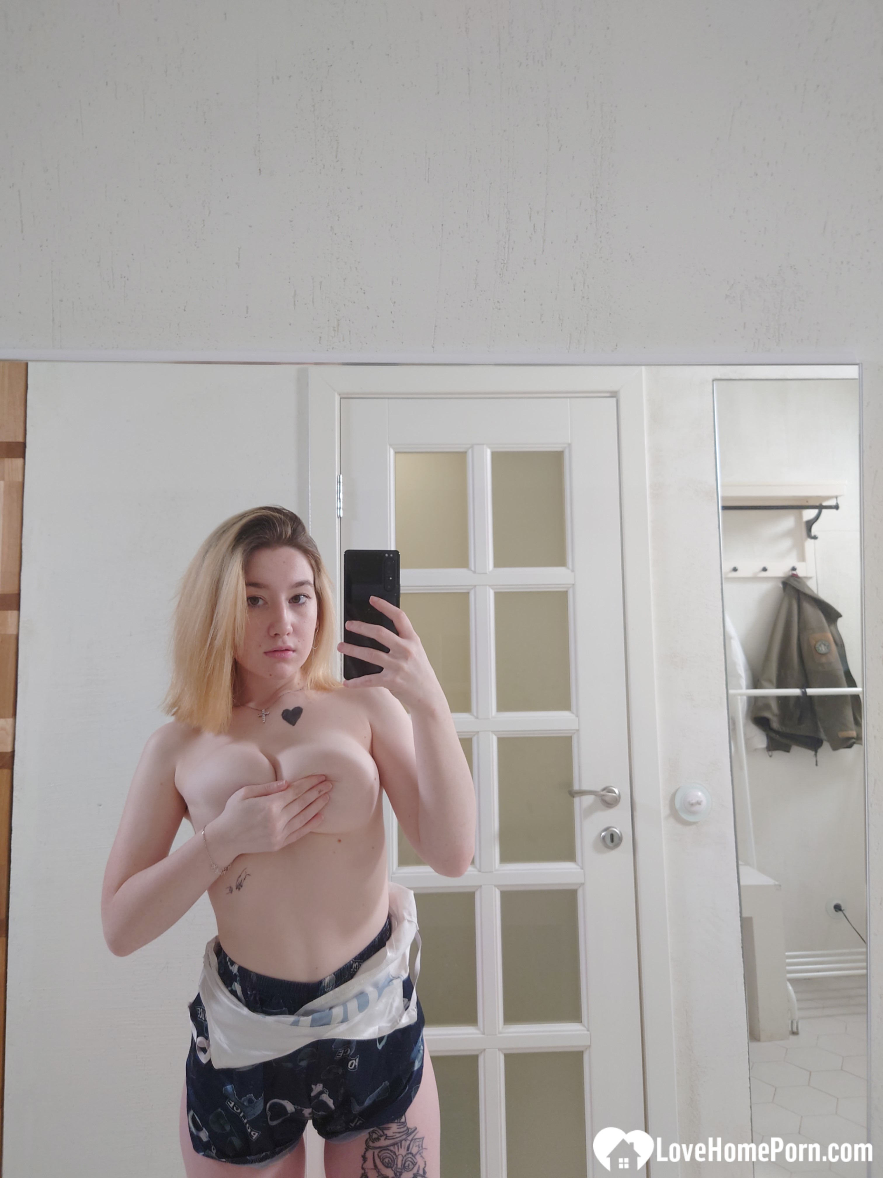 I love to play with my big tits