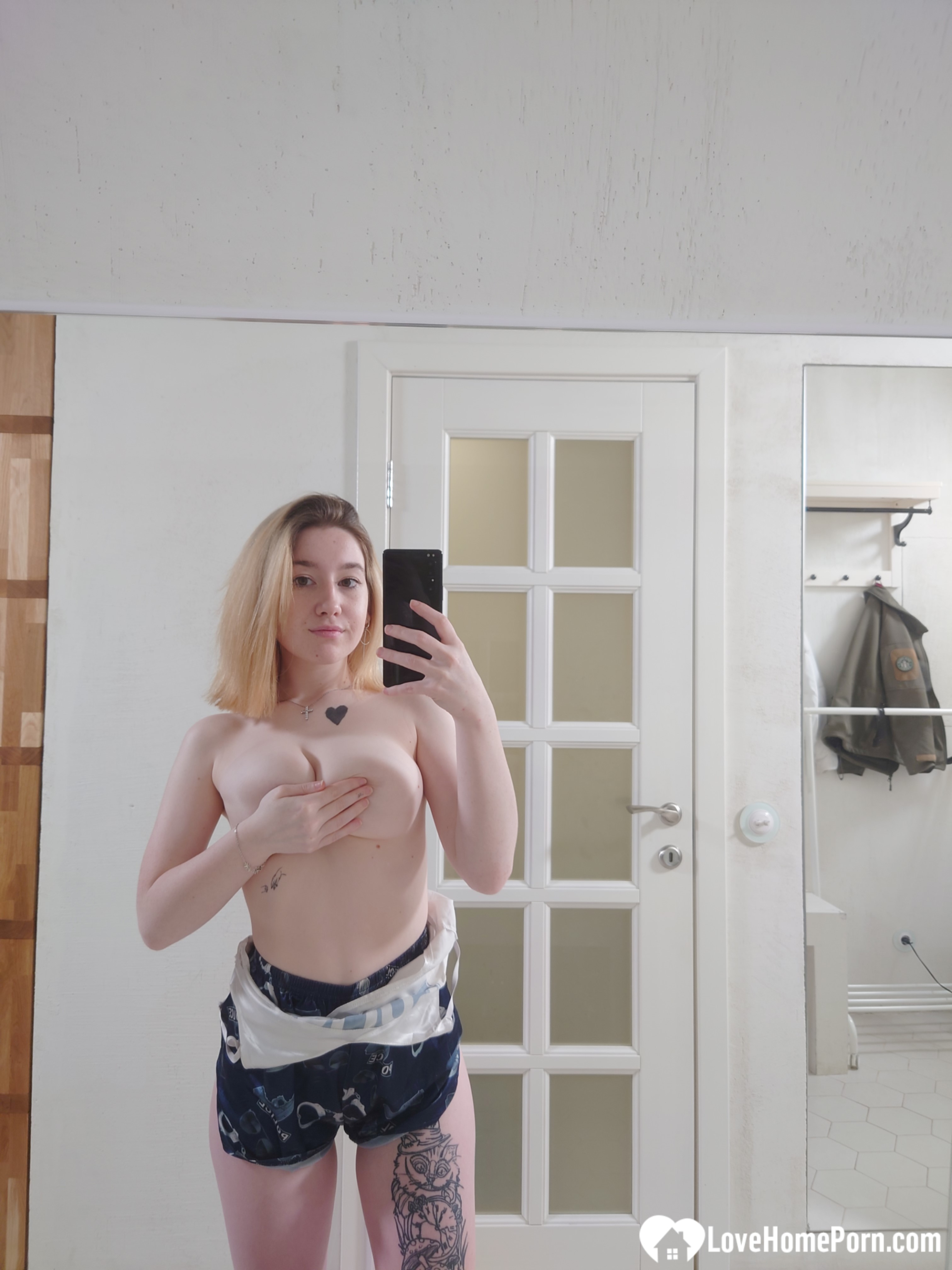 I love to play with my big tits