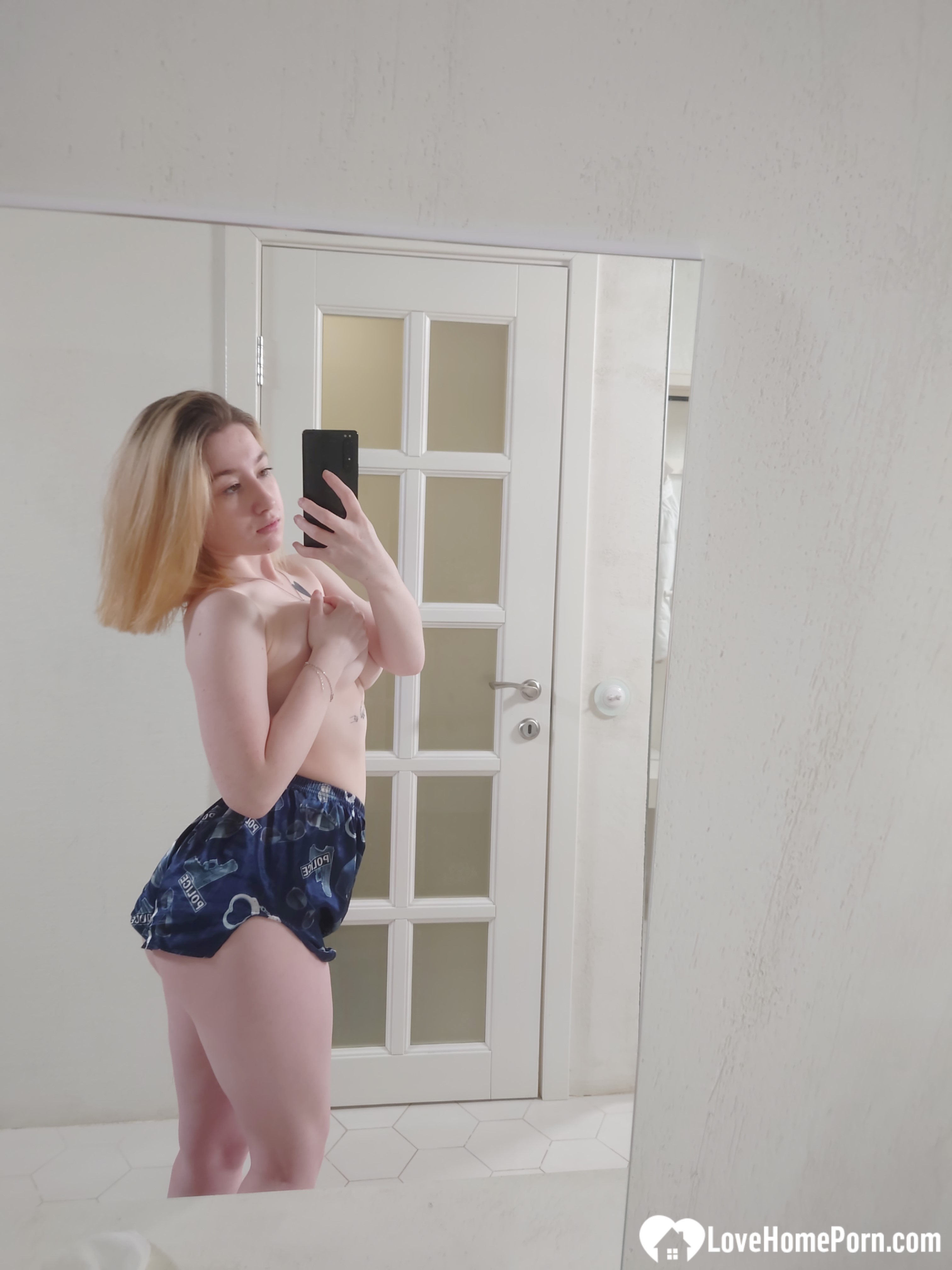 I love to play with my big tits