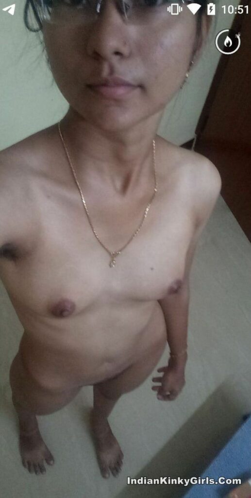 Assamese Indian College Girl Nude Small Tits Selfies