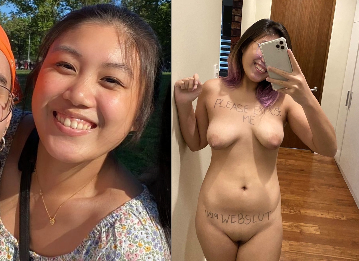 Cute Asian webslut naked