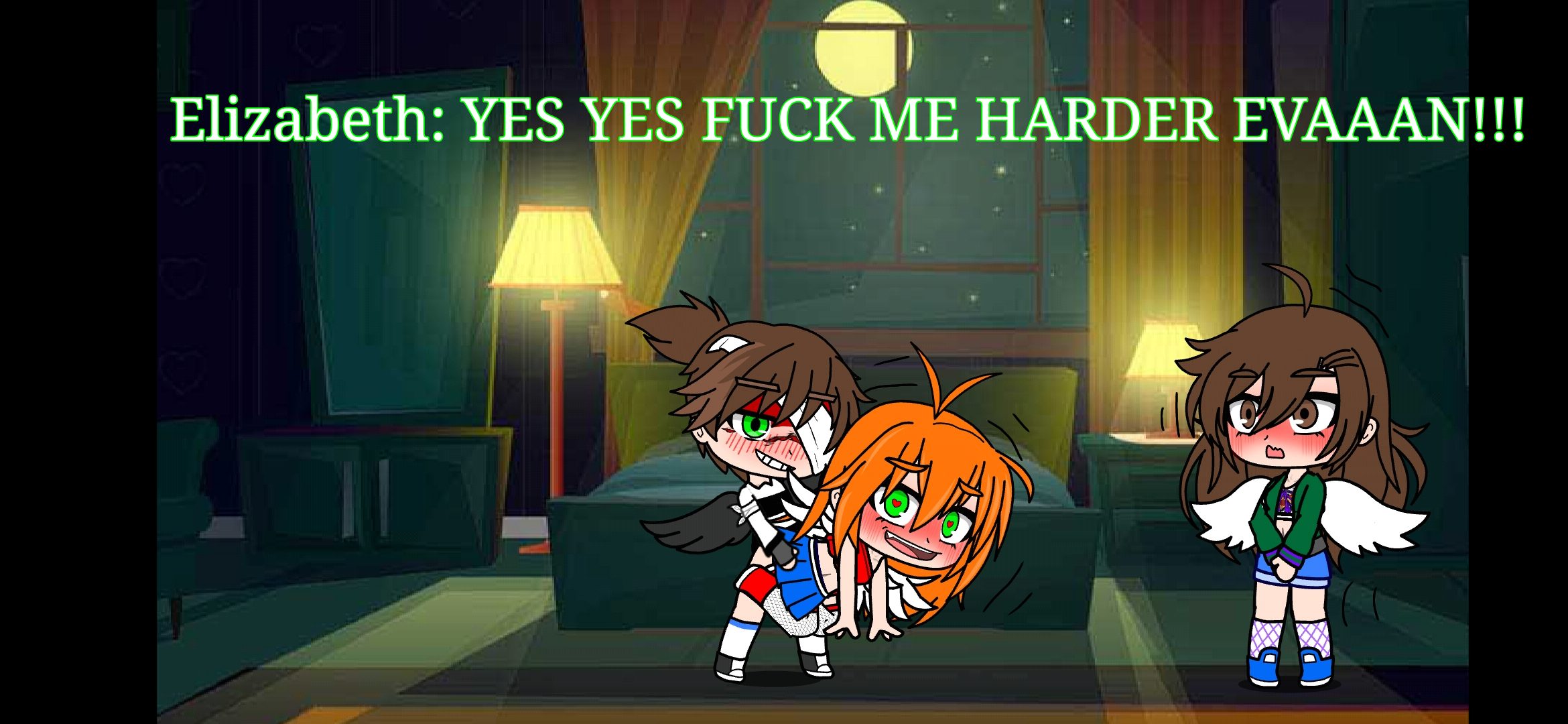 Evan fuck Elizabeth and Charlie