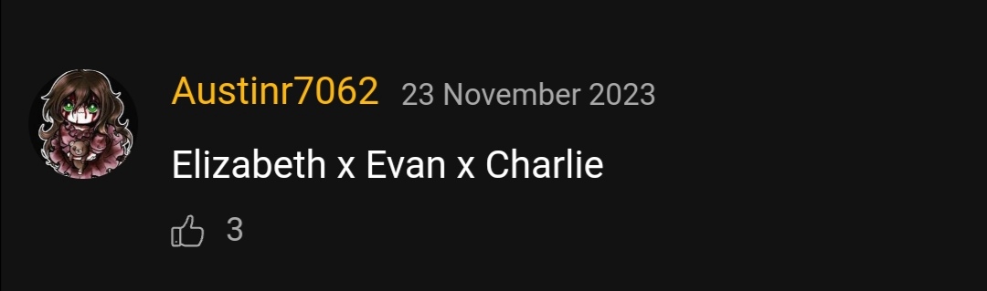 Evan fuck Elizabeth and Charlie