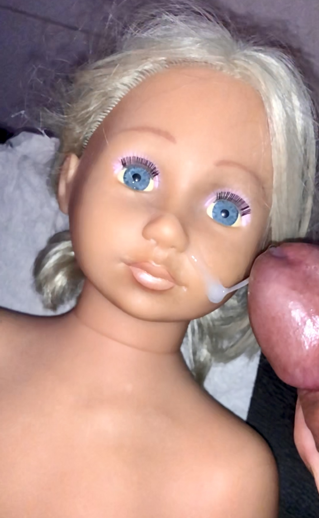 Cute smelly second hand store hairdresser doll